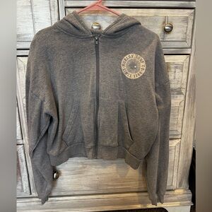 Hurley Gray Zip-Up Hoodie